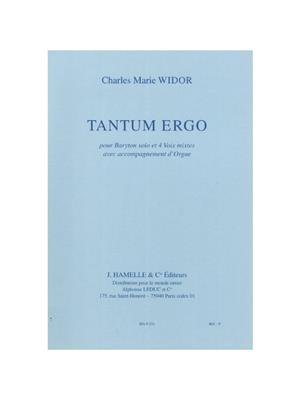 Charles-Marie Widor: Tantum Ergo Baryton Solo-4 Voix Mixtes et Orgue: Gesang Solo
