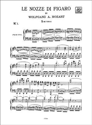 Wolfgang Amadeus Mozart: Le nozze di Figaro: Opern Klavierauszug