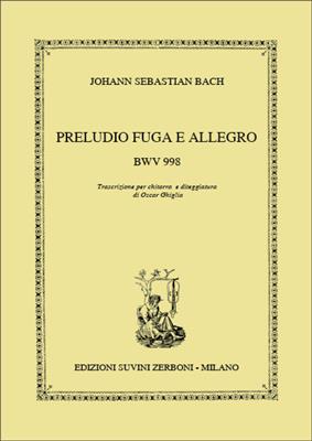 Johann Sebastian Bach: Preludio, Fuga E Allegro Bwv 998 Per Liuto (12): Sonstige Zupfinstrumente