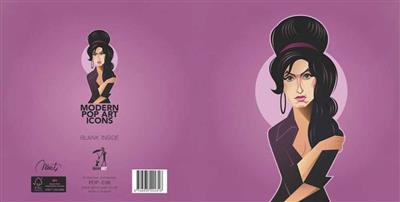 Pop Art Icons Amy Winehouse Card