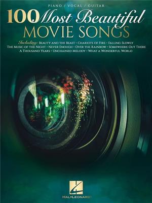 100 Most Beautiful Movie Songs: Klavier, Gesang, Gitarre (Songbooks)