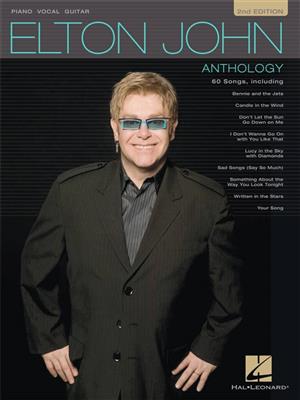 Elton John: Elton John - Anthology (2nd Edition): Klavier, Gesang, Gitarre (Songbooks)