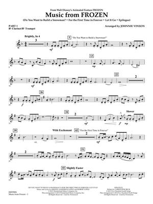 Kristen Anderson-Lopez: Music from Frozen: (Arr. Johnnie Vinson): Variables Blasorchester