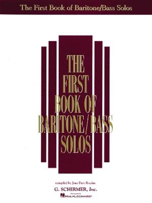 The First Book of Baritone/Bass Solos: Gesang mit Klavier