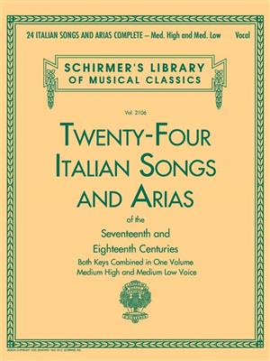 24 Italian Songs & Arias Complete: Gesang Duett