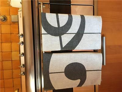 Dish/Tea Towel Pack Of 2 Clef Design