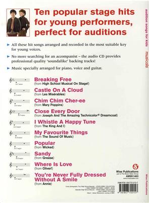 Audition Songs For Kids Musicals: Gesang Solo