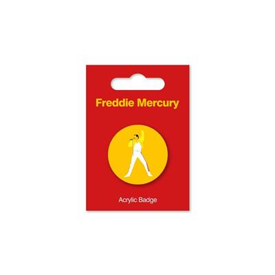 Acrylic badge - Freddie Mercury