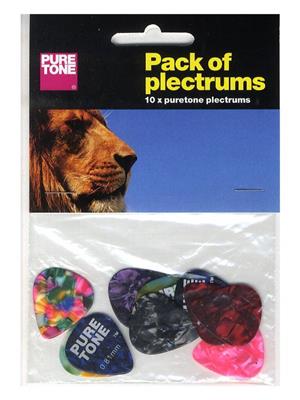 Pure Tone: Pack Of Plectrums (10 Assorted)
