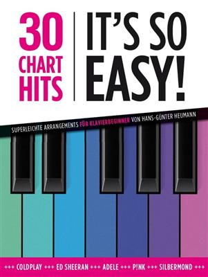 30 Chart Hits: It's So Easy!: Gesang mit Klavier