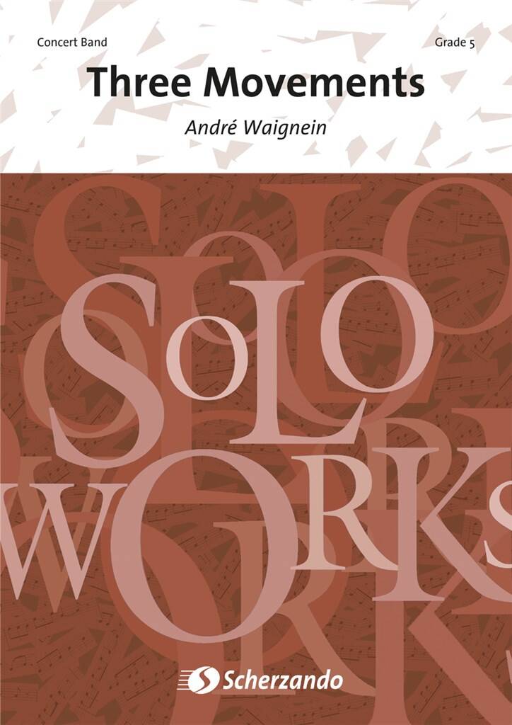 André Waignein: Three Movements: Blasorchester mit Solo