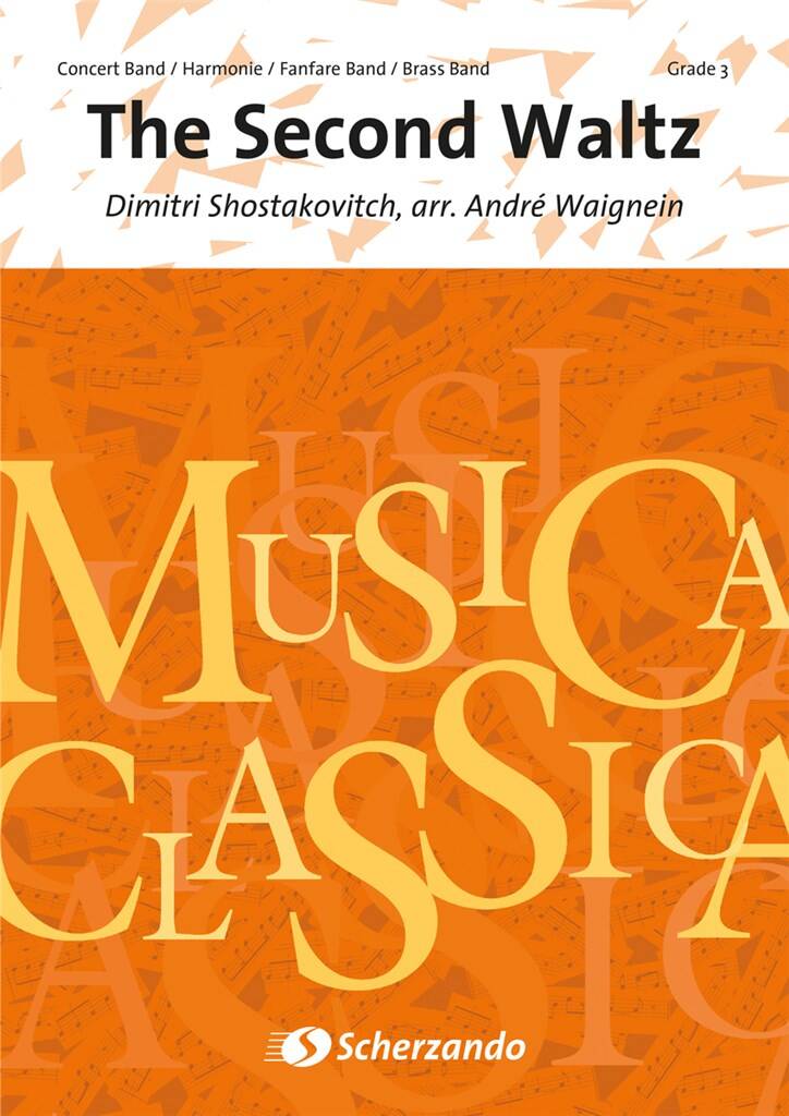 Dimitri Shostakovich: The Second Waltz: (Arr. André Waignein): Brass Band