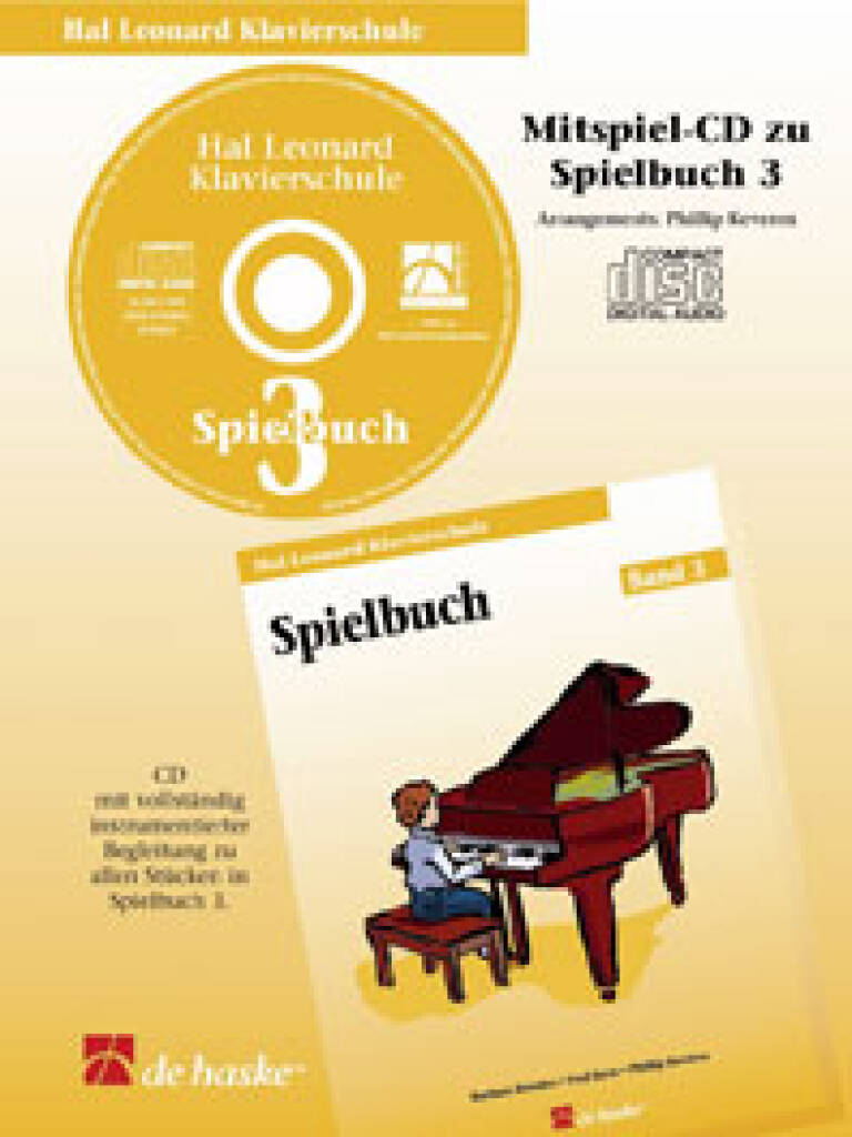 Hal Leonard Klavierschule Spielbuch 3 (CD)