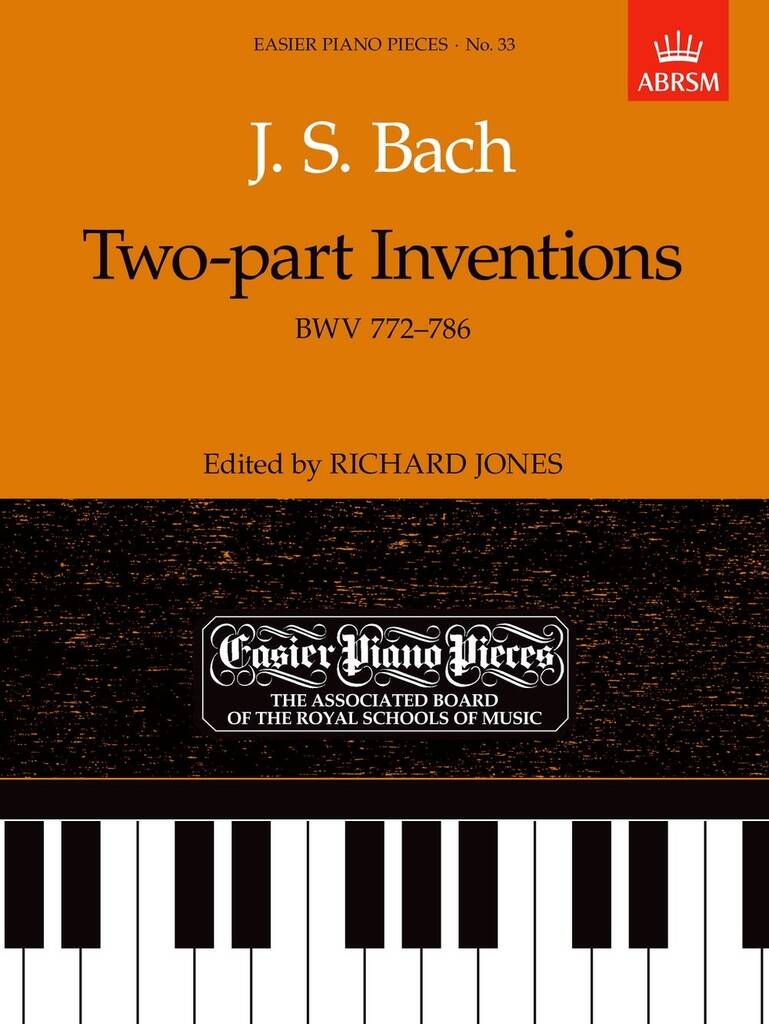 Johann Sebastian Bach: Two-Part Inventions BWV 772-786: Klavier Solo