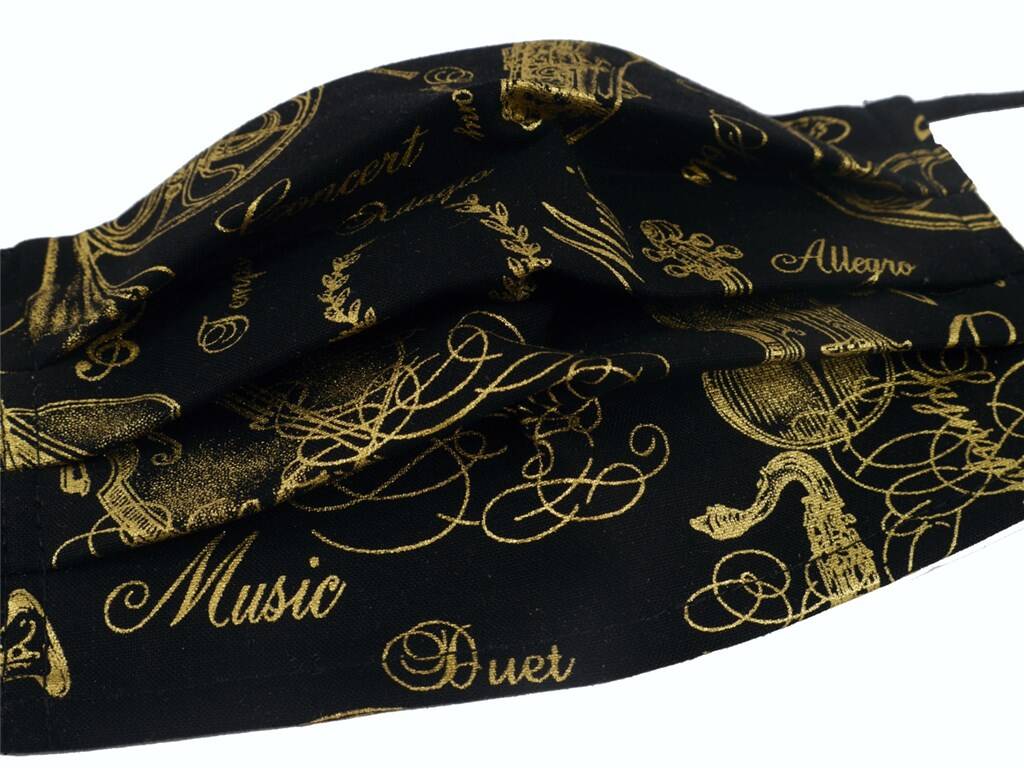 Face Covering Music Design 39 (Cotton) 18,5*9,5 cm