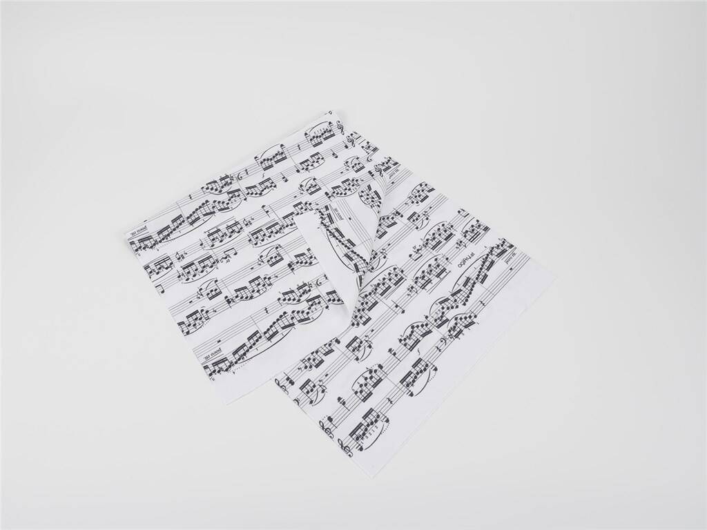 Loop Scarf Sheet Music Black/White 25*50 cm