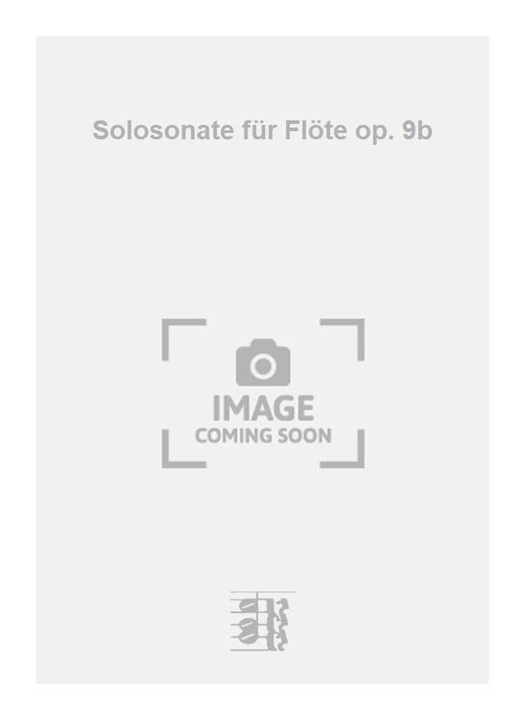 Armin Schibler: Solosonate für Flöte op. 9b: Flöte Solo