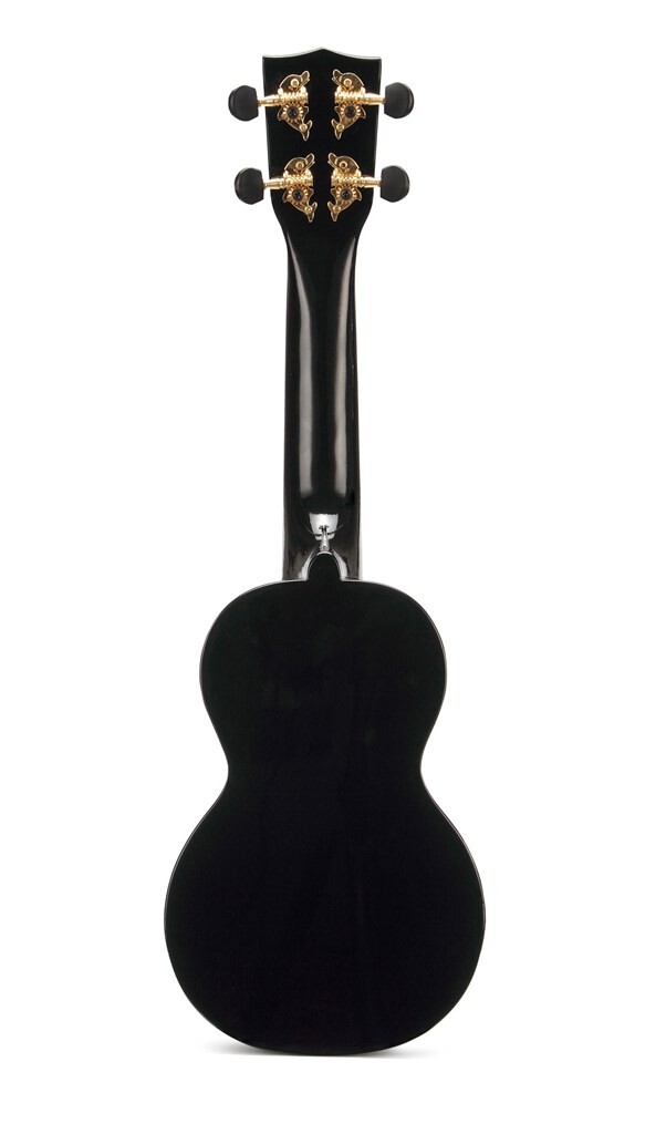 Art Series Soprano Ukulele - Heart (Black)