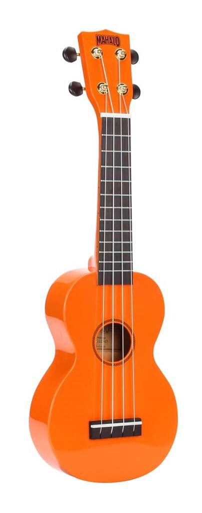 Rainbow Series Soprano Ukulele - Orange