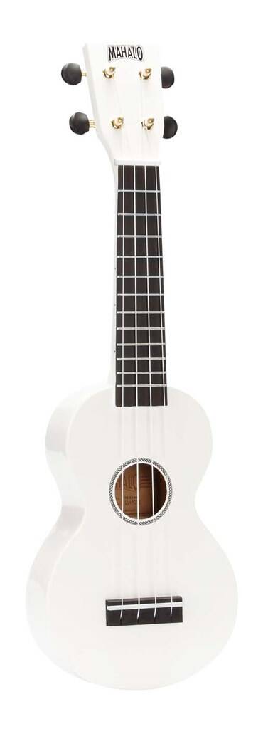 Rainbow Series Soprano Ukulele - White