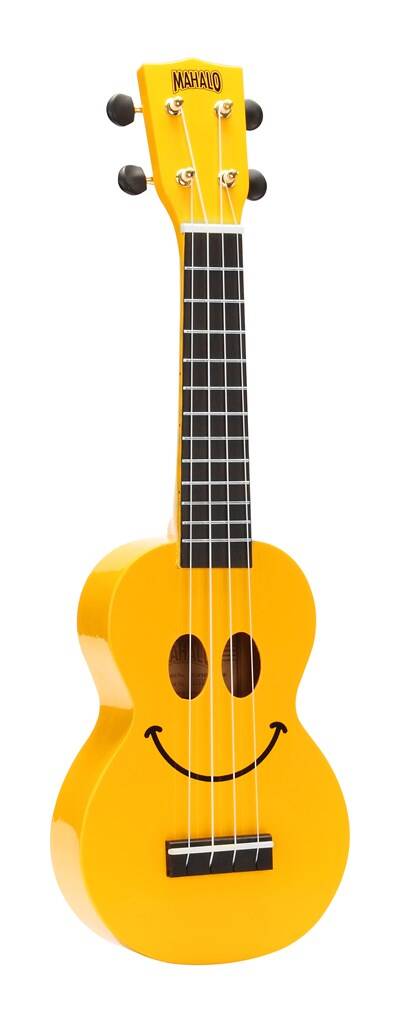 Smiley Series Soprano Ukulele - Yellow