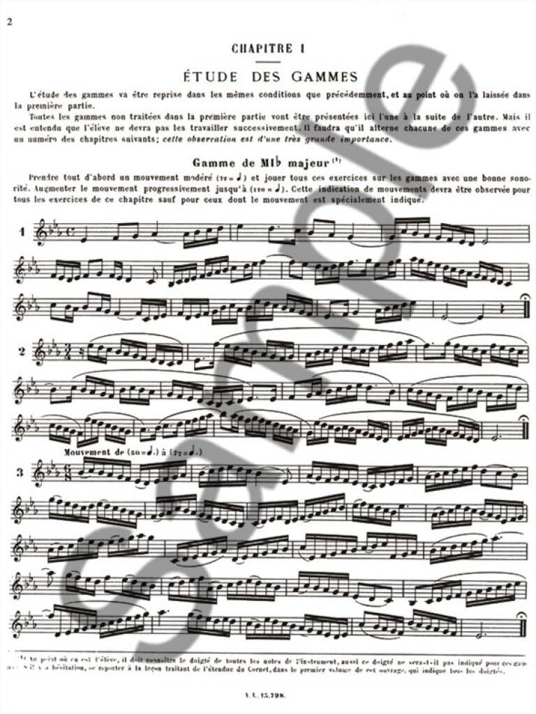 Guillaume Balay: Méthode complète de cornet à pistons, Vol.2: Trompete Solo