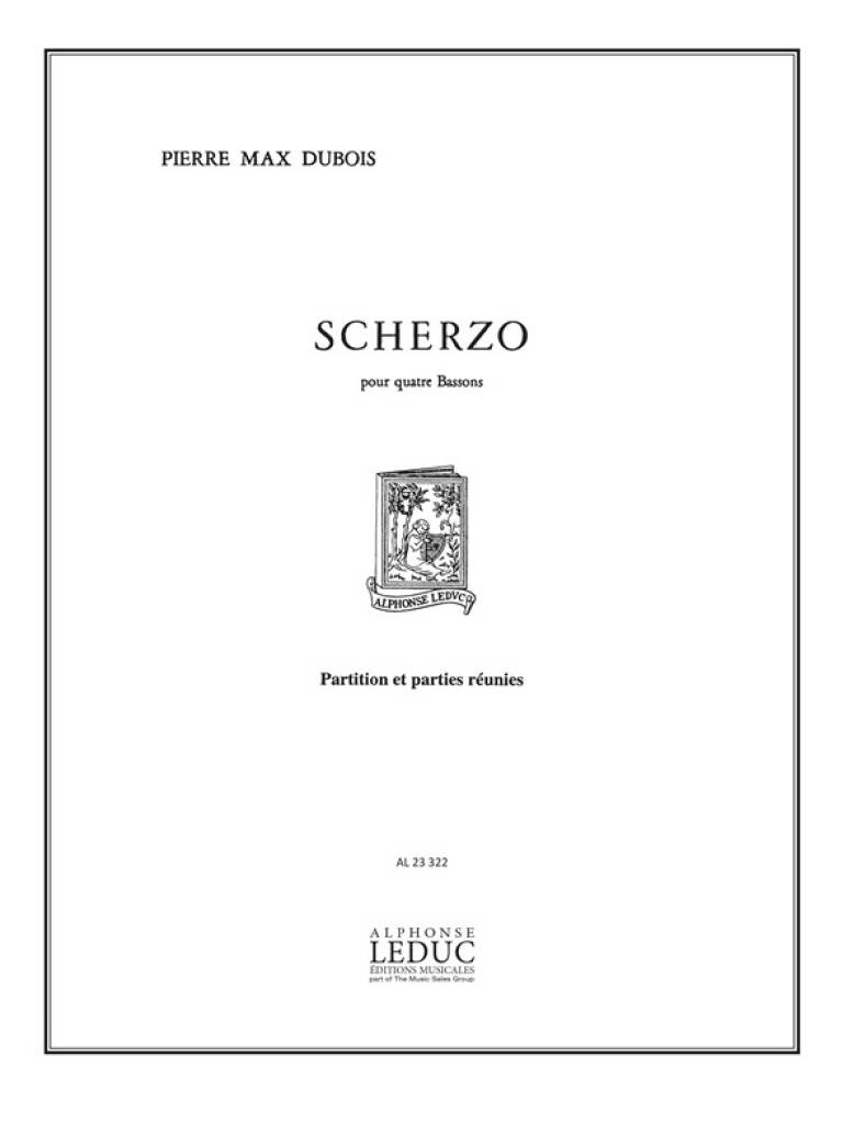 Pierre-Max Dubois: Scherzo: Fagott Ensemble