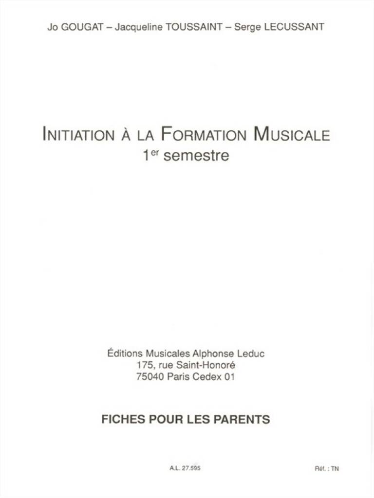 Initiation to Musical Studies (1)