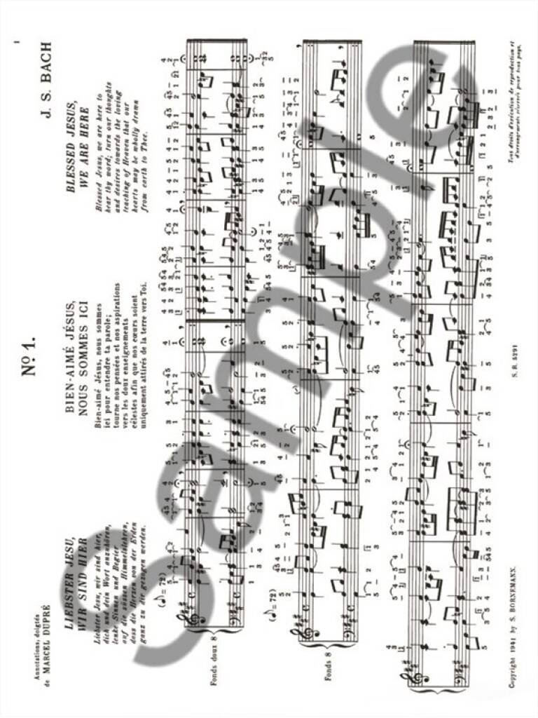Johann Sebastian Bach: Oeuvres Complètes Pour Orgue Volume 12: Orgel