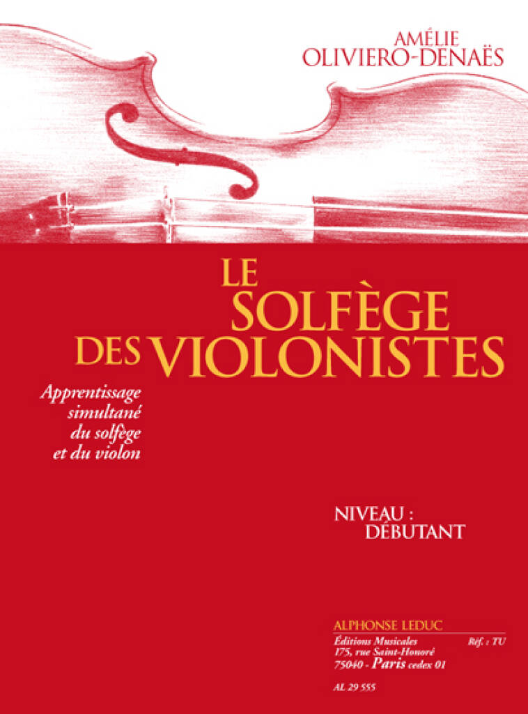 Le Solfege Des Violinistes ? Niveau débutant