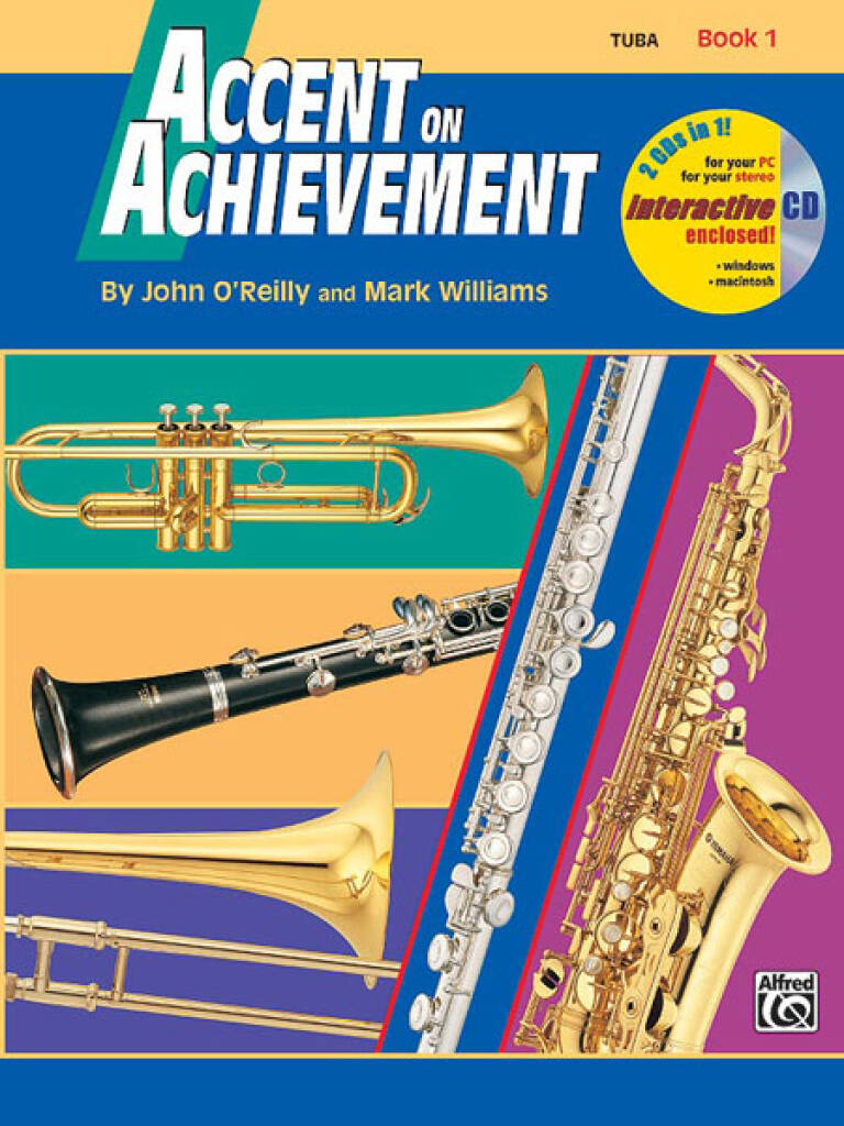Mark Williams: Accent On Achievement, Book 1 (Tuba): Blasorchester