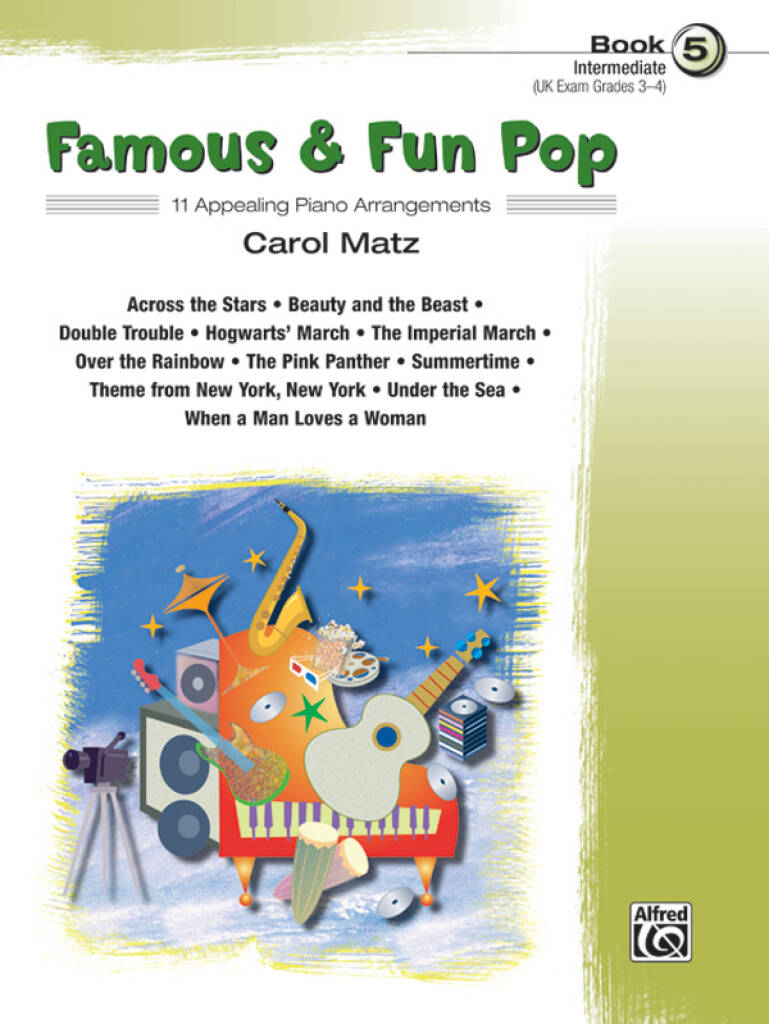 Famous & Fun Pop 5: (Arr. Carol Matz): Klavier Solo