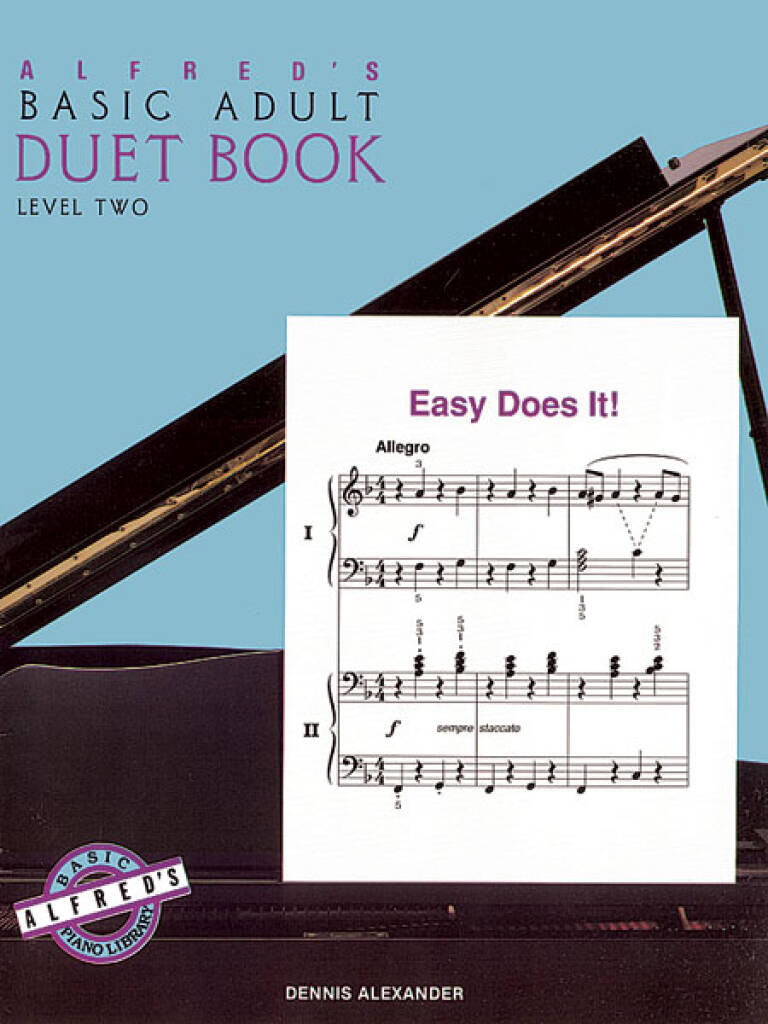 Alfred's Basic Adult Piano Course Duet Book 2