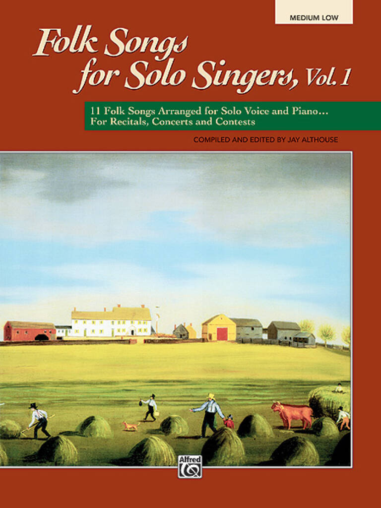 Folk Songs for Solo Singers, Vol. 1: Gesang Solo