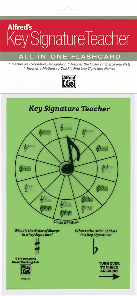 Alfred's Key Signature Teacher Green