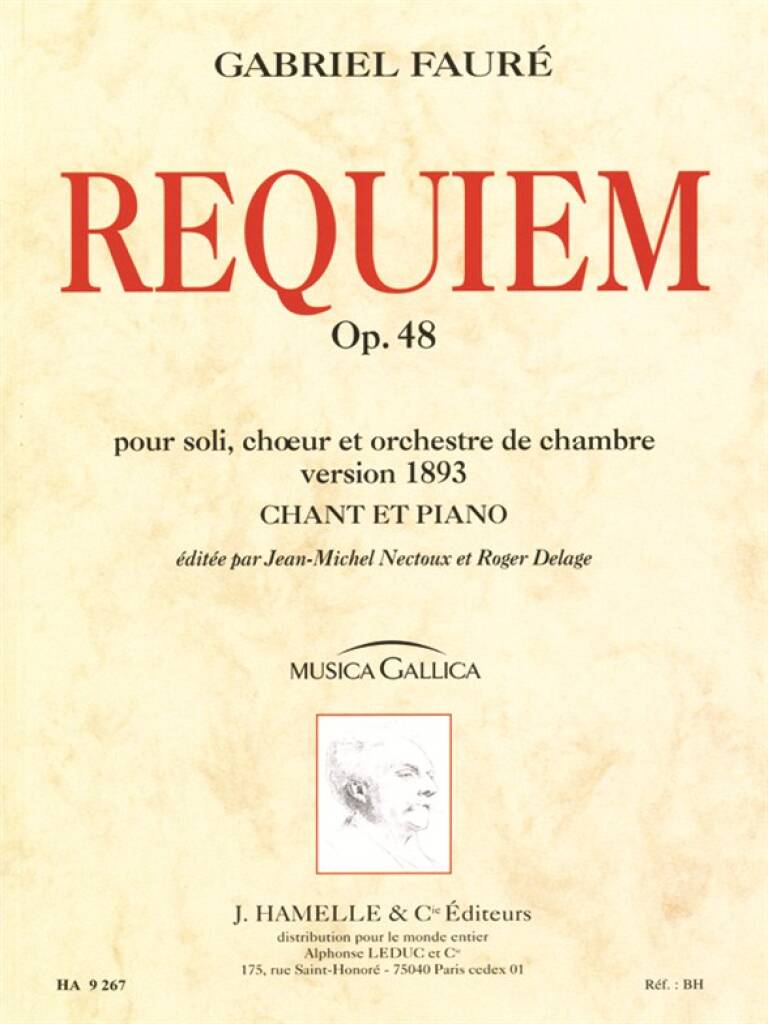 Gabriel Fauré: Requiem op. 48 - Version 1893: Gesang mit Klavier