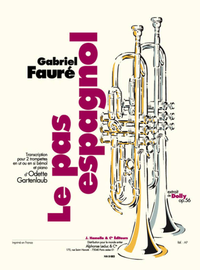 Gabriel Fauré: Le Pas Espagnol. Extrait De Dolly Op.56: Blechbläser Ensemble
