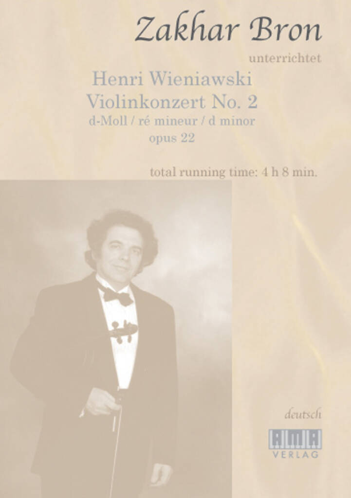 Henryk Wieniawski: Konzert für Violine und Orchester d-Moll op. 22: Violine mit Begleitung
