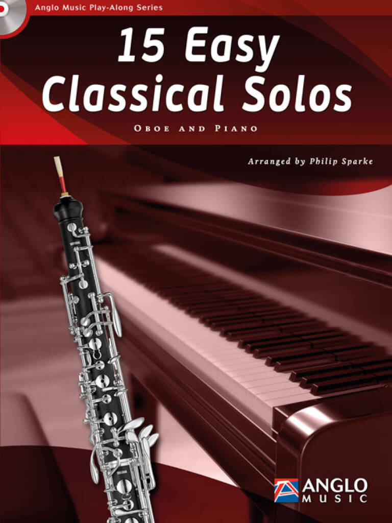 15 Easy Classical Solos: (Arr. Philip Sparke): Oboe mit Begleitung