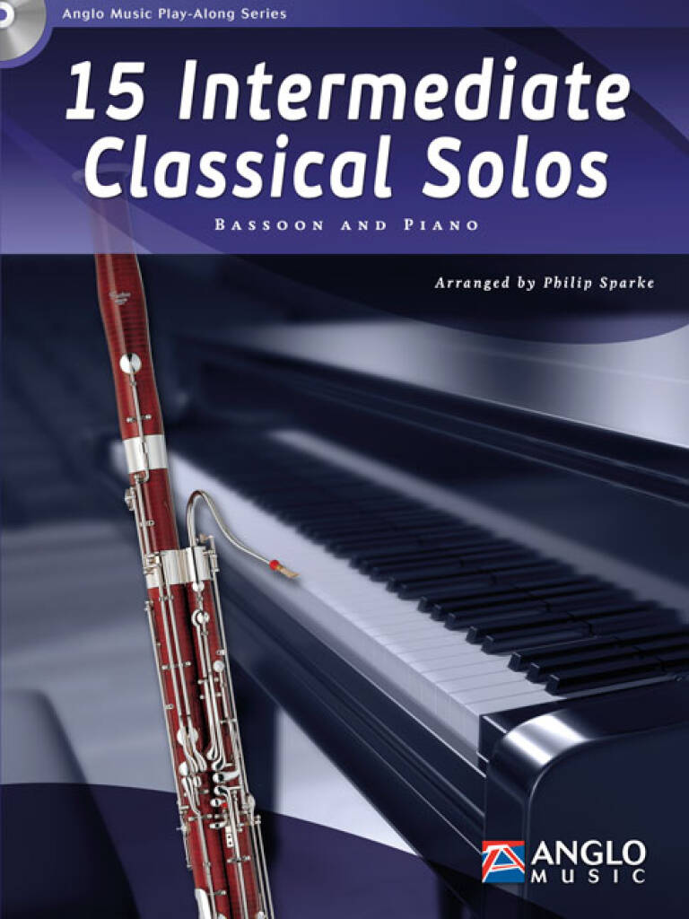 15 Intermediate Classical Solos: (Arr. Philip Sparke): Fagott mit Begleitung