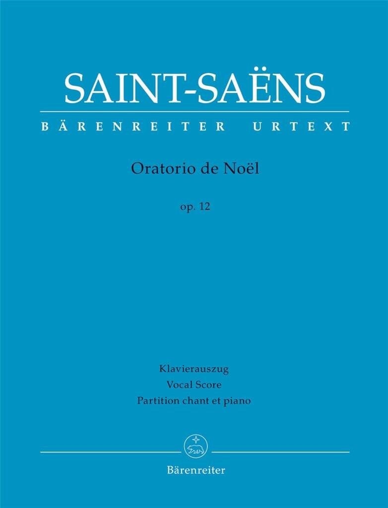Camille Saint-Saëns: Oratorio de Noël op. 12: (Arr. Eugène Gigout): Gesang mit Klavier