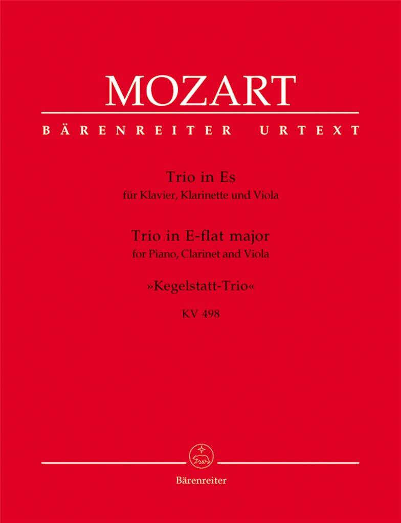 Wolfgang Amadeus Mozart: Trio K498 Kegelstatt Pno, Clar(Vln),Vla: Kammerensemble