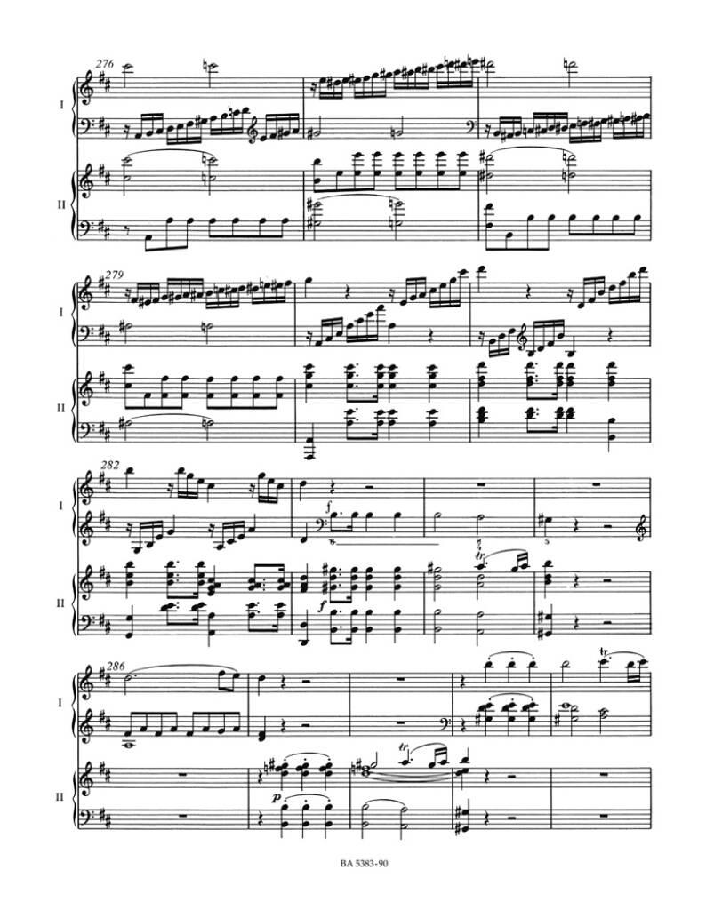 Wolfgang Amadeus Mozart: Concert 16 D KV451: Klavier Duett