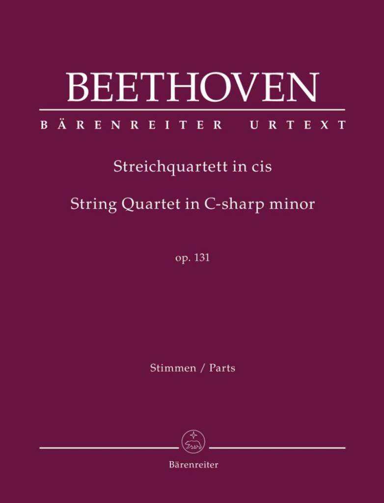 Ludwig van Beethoven: String Quartet in C-sharp minor op. 131: Streichquartett