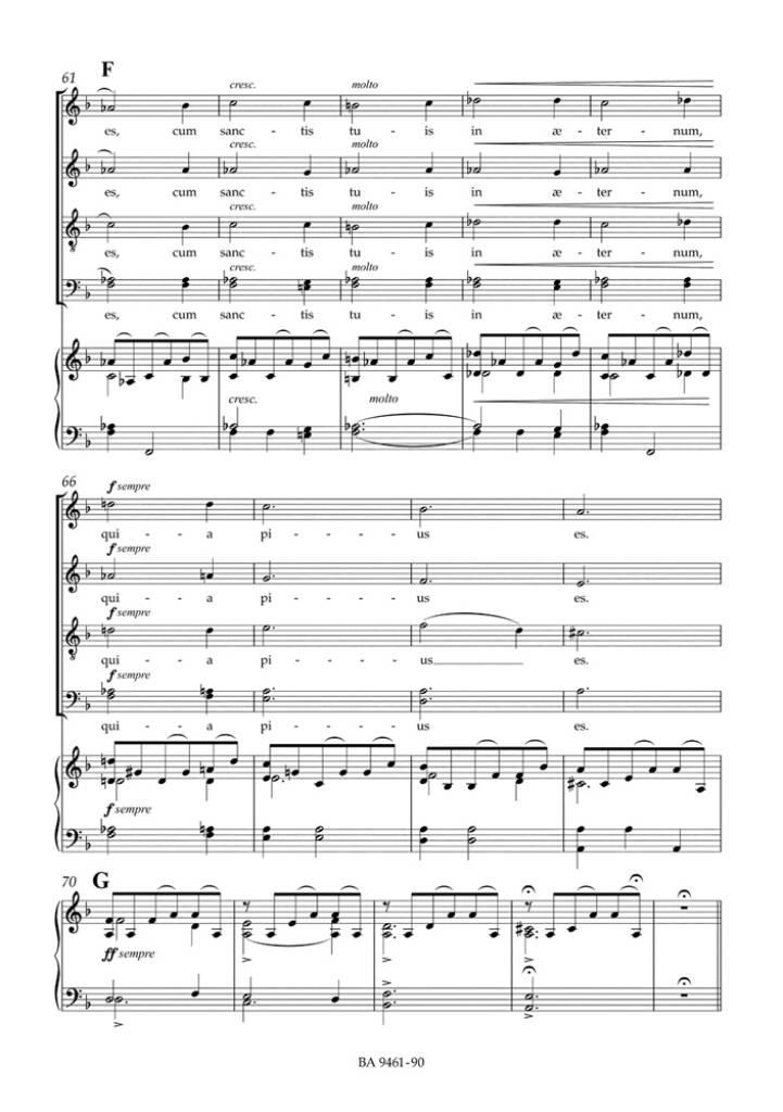 Gabriel Fauré: Messe de Requiem: Gemischter Chor mit Ensemble