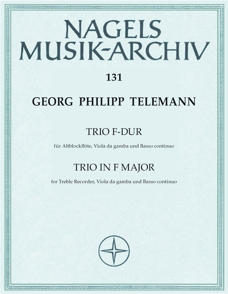 Georg Philipp Telemann: Trio aus den Essercizii Musici: Kammerensemble