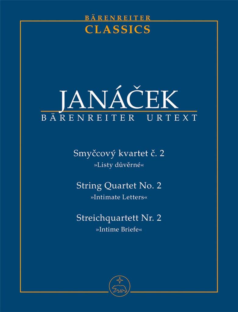 Leos Janacek: Streichquartet 2 Intime Briefe: Streichquartett