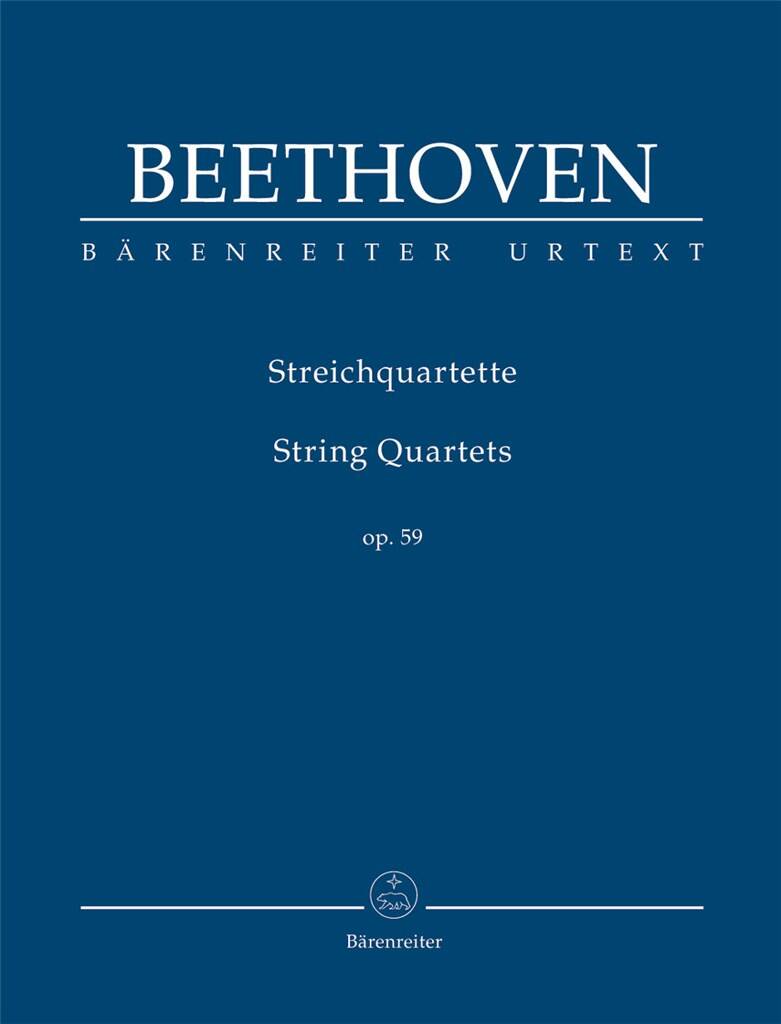 Ludwig van Beethoven: Streichquartet Op.59: Streichquartett