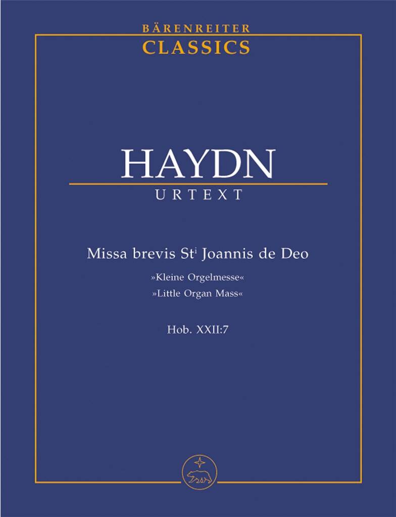 Franz Joseph Haydn: Missa Brevis Sancti Joannis De Deo: Gemischter Chor mit Ensemble