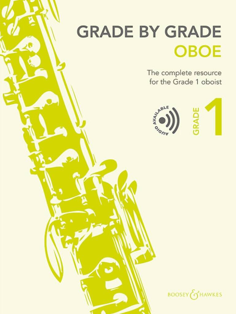 Grade by Grade - Oboe Grade 1: Oboe mit Begleitung